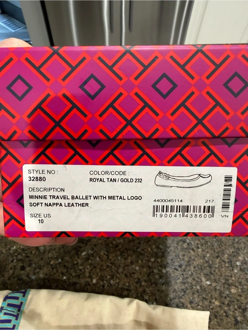 Tory Burch  Minnie Travel  Ballet Flats